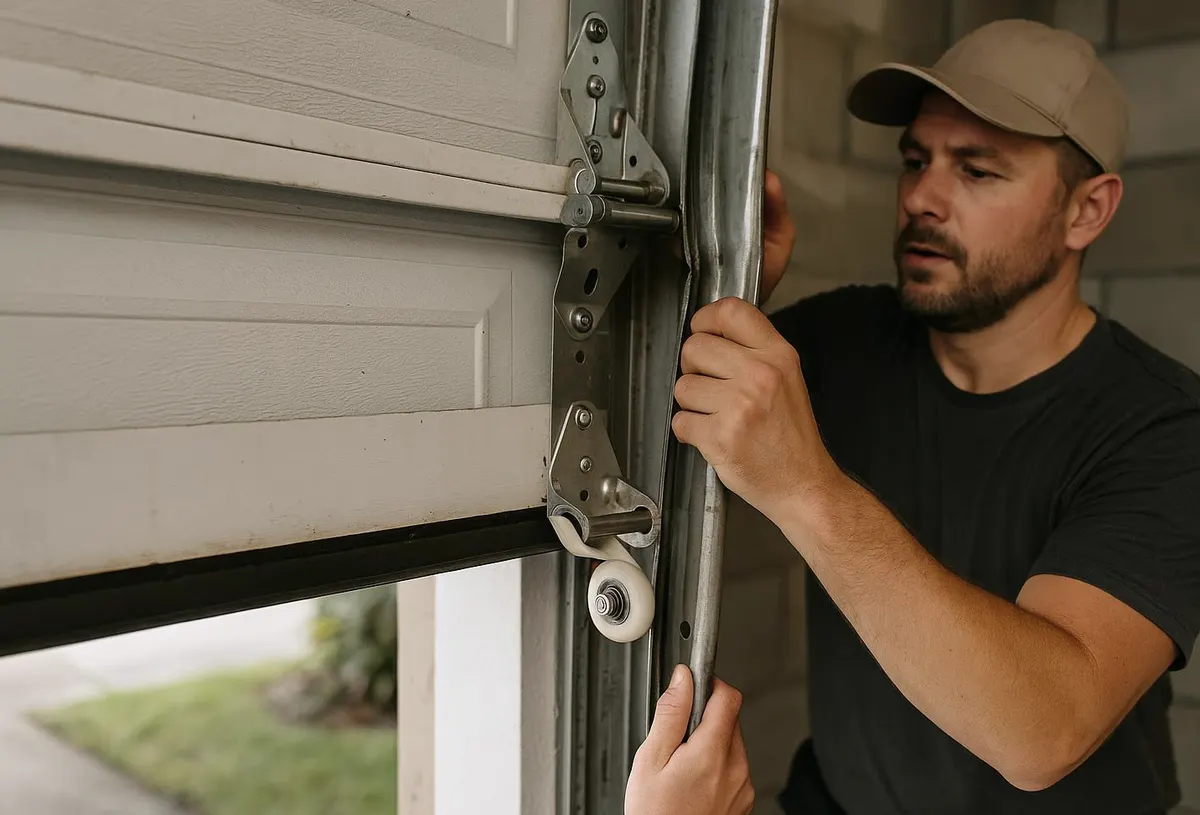 A Garage Door Off Its Track: Your First 10 Minutes Matter — St. Petersburg Garage Door Pro, St. Petersburg, FL