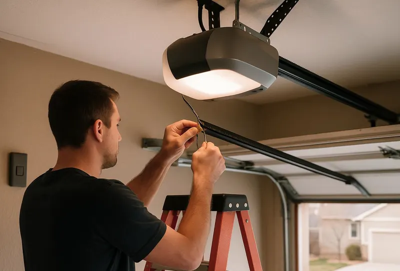 Garage Door Spring Replacement in St. Petersburg